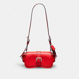 Cargo Wavy Dinky Bag In Pebbled Coachtopia Leather (sold)